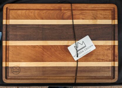 Walnut and Cherry Cutting Board